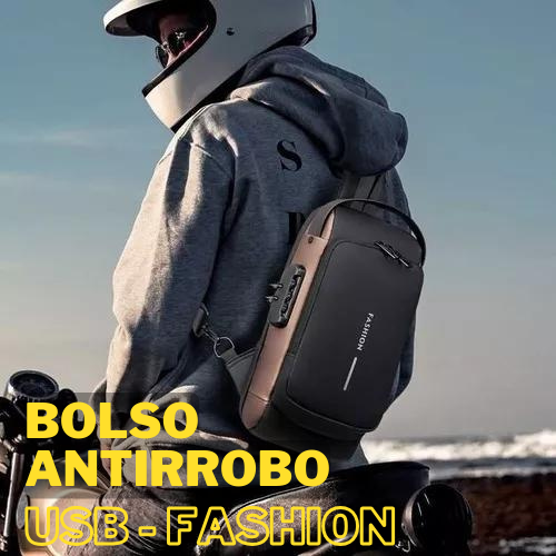 Bolso Inteligente Antirrobo USB - FASHION BAG